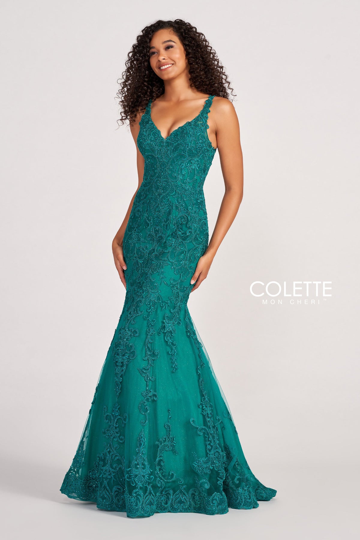 Colette by Daphne CL2036_EMERALD_FRONT