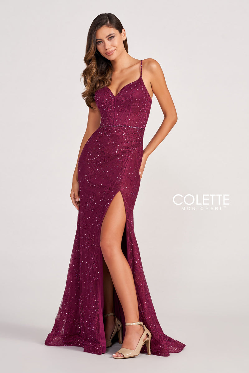 Colette by Daphne CL2037_BURGUNDY_FRONT