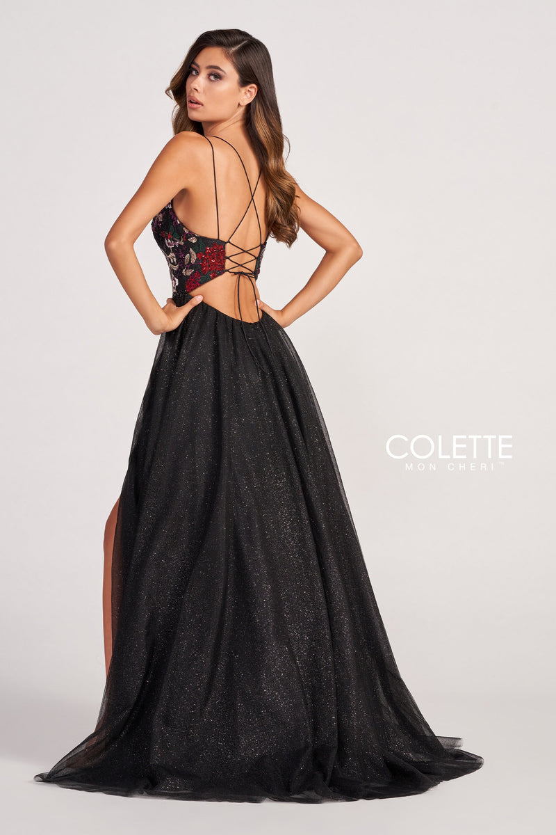 Colette by Daphne CL2039-black-multi-b