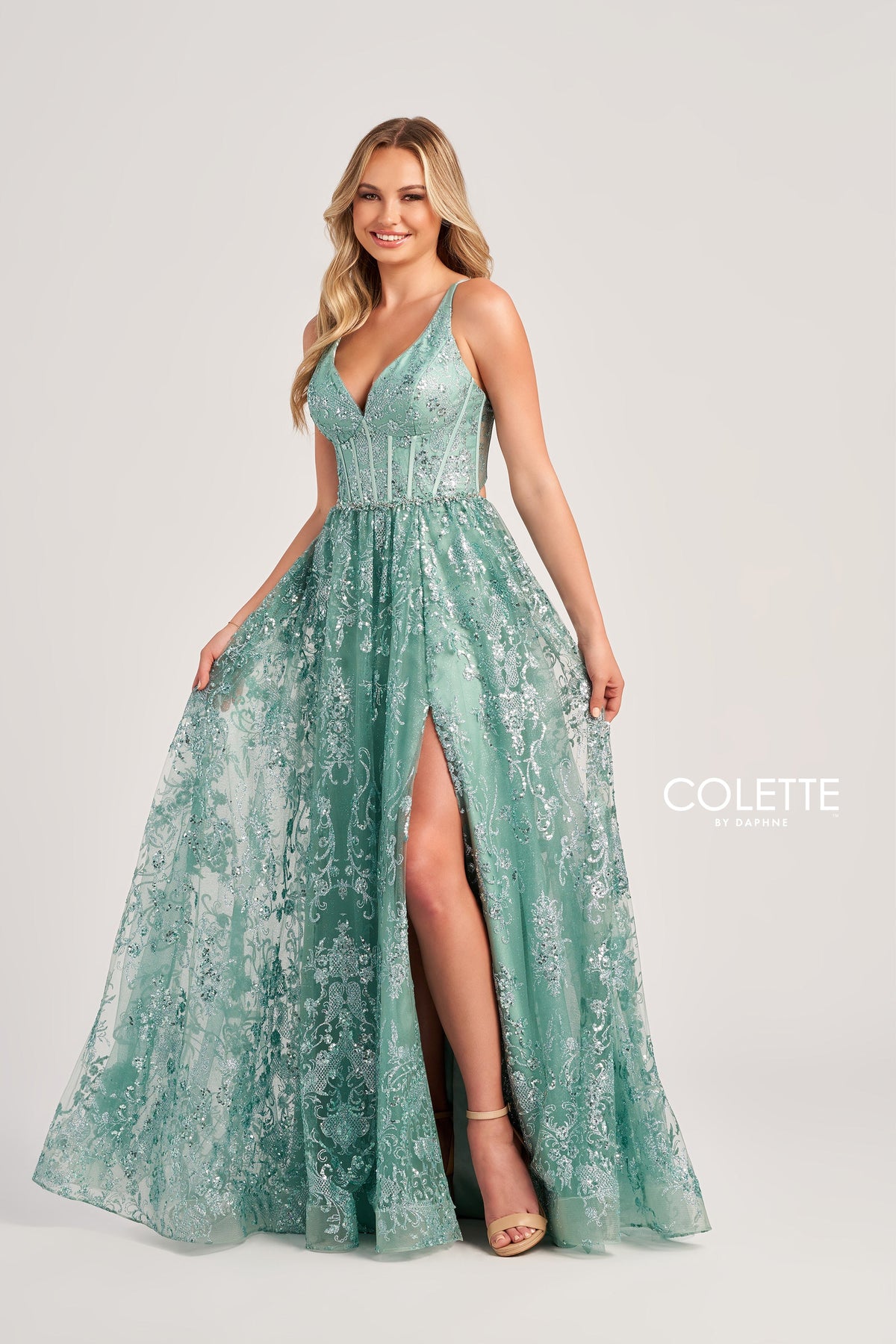 Colette by Daphne CL5134-sage-a