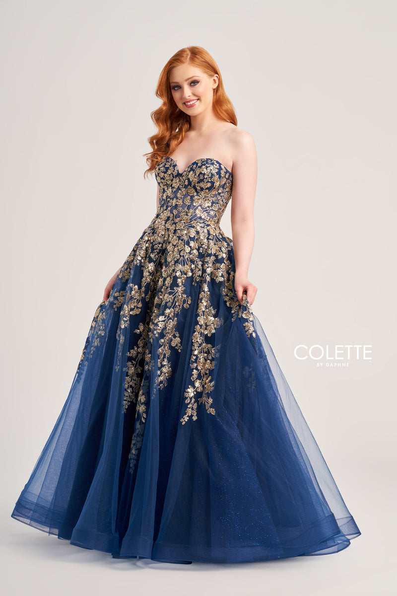 Colette by Daphne CL5136-navy-gold-b