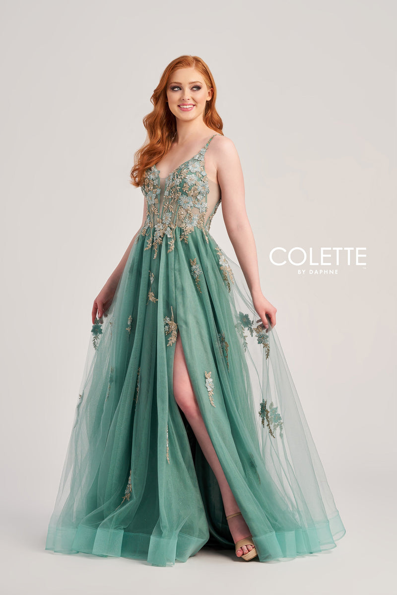 Colette by Daphne CL5143-sage-a