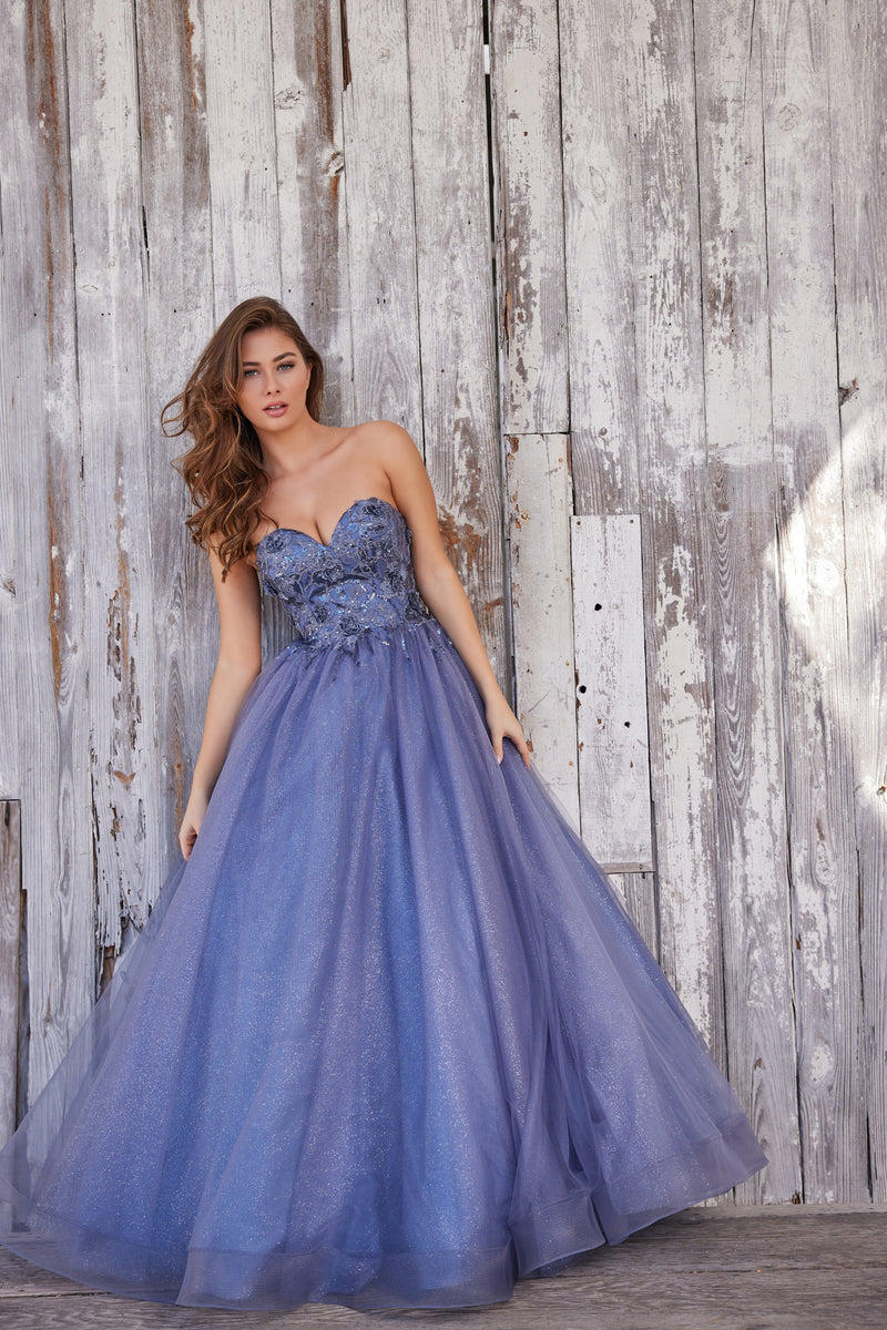 Colette by Daphne CL5161-steel-blue-a