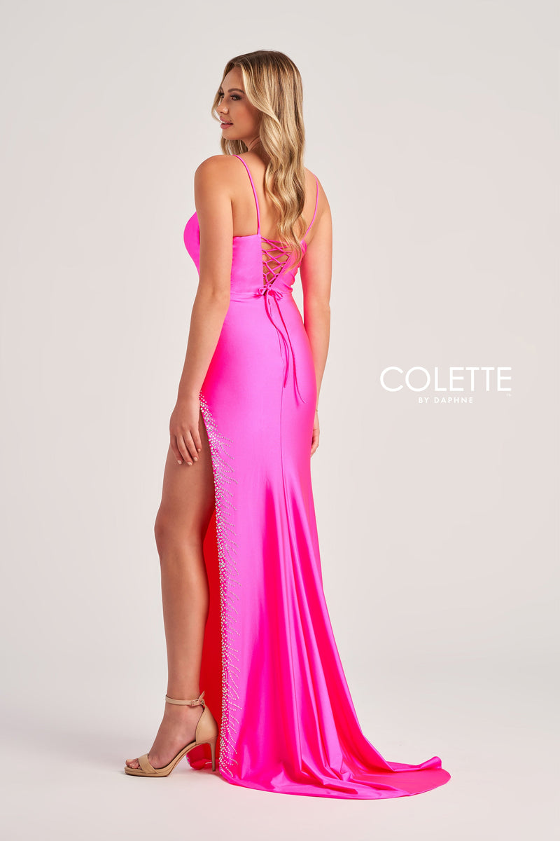 Colette by Daphne CL5200-neon-pink-b