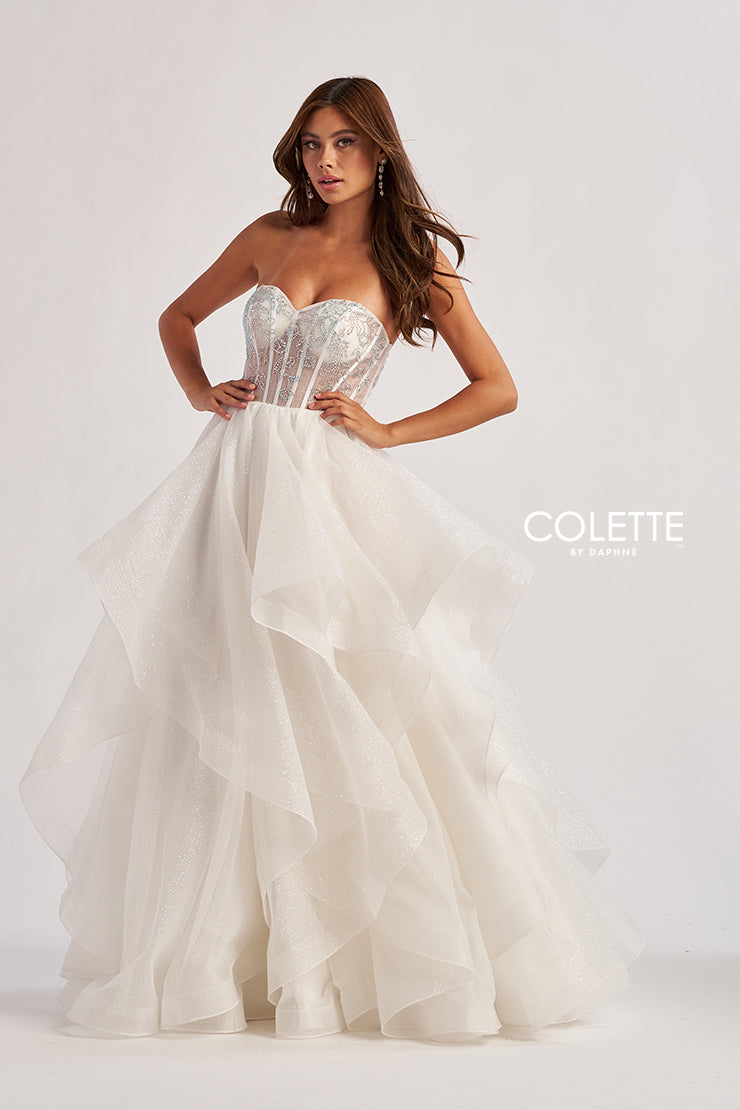 Colette by Daphne CL8200_DIAMOND_WHITE_FRONT