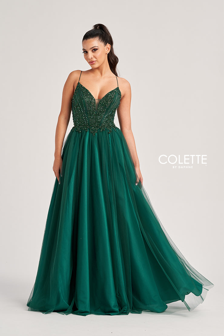 Colette by Daphne CL8250_EMERALD_FRONT