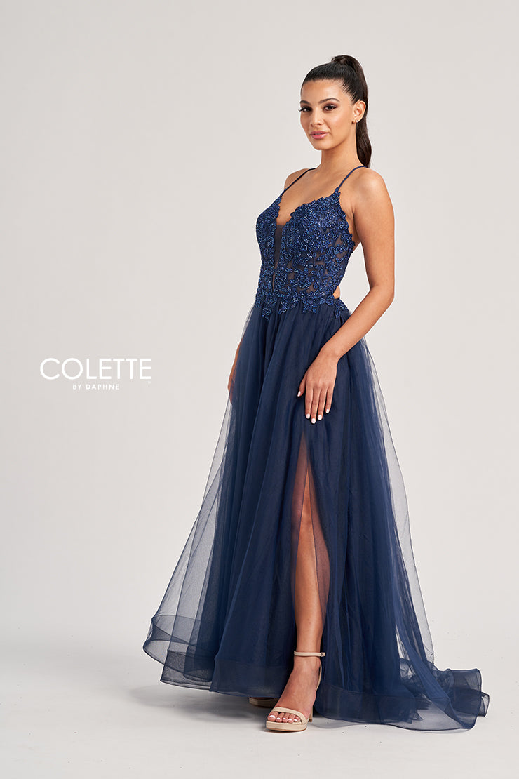 Colette by Daphne CL8320-navy-blue-b