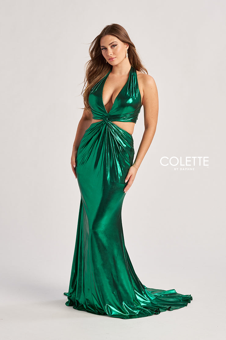 Colette by Daphne CL8505_EMERALD_FRONT