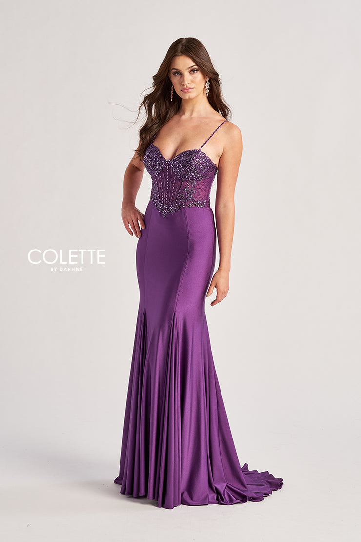 Colette by Daphne CL8515_PLUM_FRONT