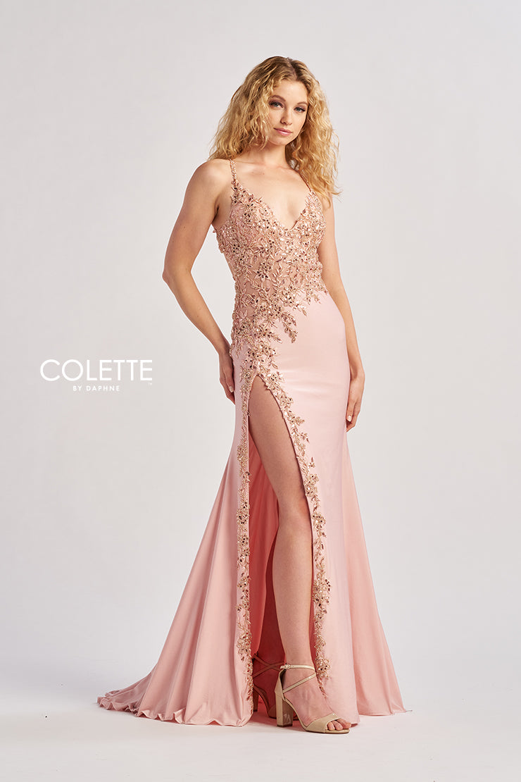 Colette by Daphne CL8535_ROSE_GOLD_FRONT