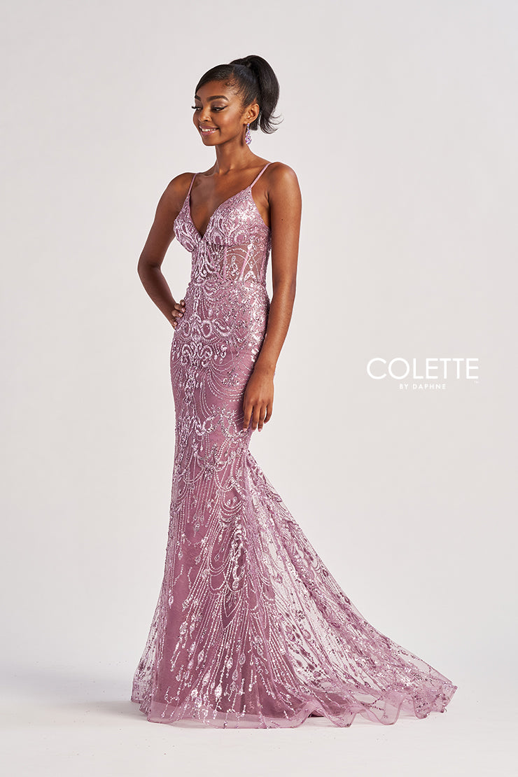 Colette by Daphne CL8630_HEATHER_FRONT