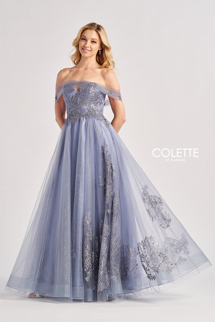 Colette by Daphne CL8640_DUSTY_BLUE_FRONT