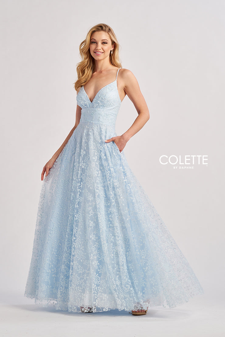 Colette by Daphne CL8650_ICE_BLUE_FRONT