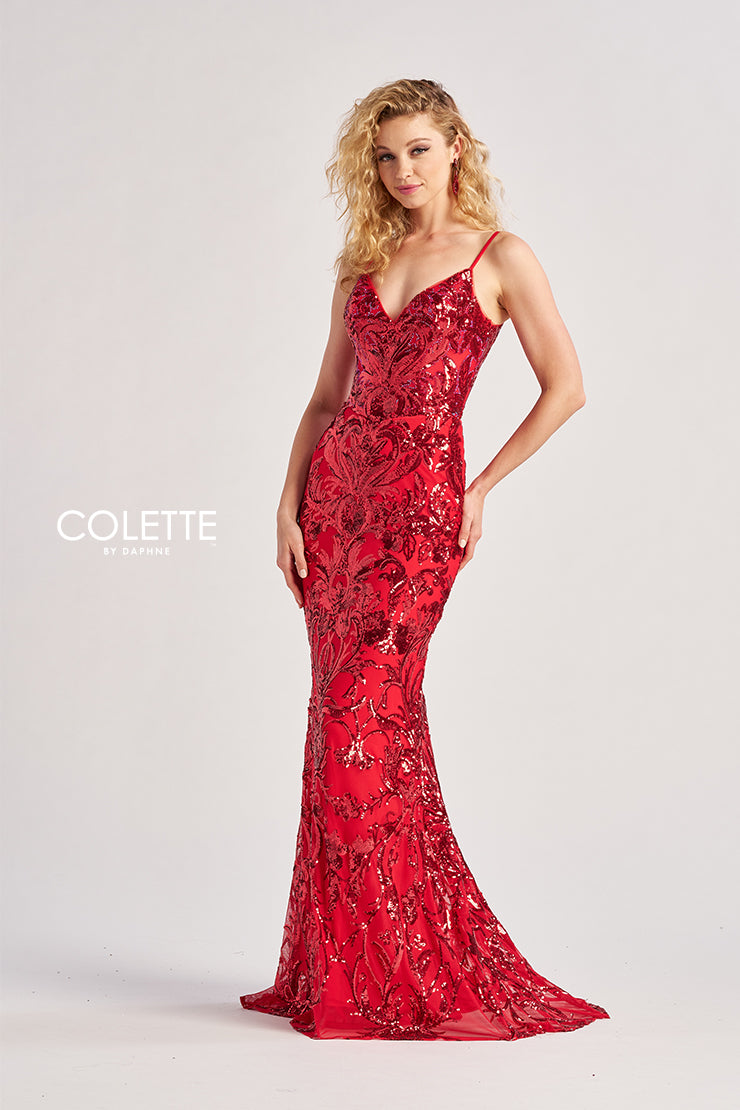 Colette by Daphne CL8685_RED_FRONT
