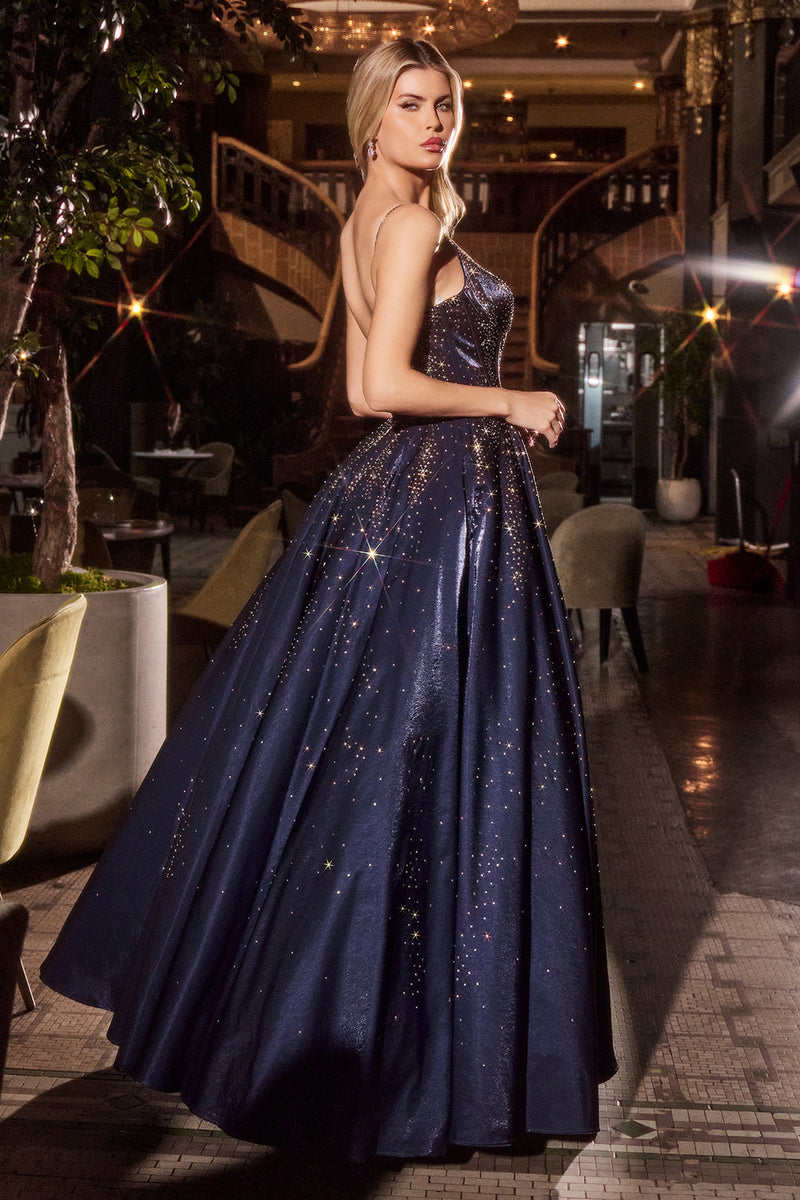 Ladivine by Cinderella Divine CM379_NAVY_1