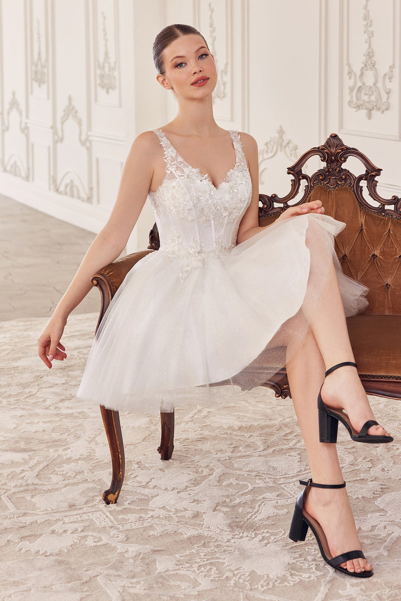 Ladivine by Cinderella Divine CY019_offwhite