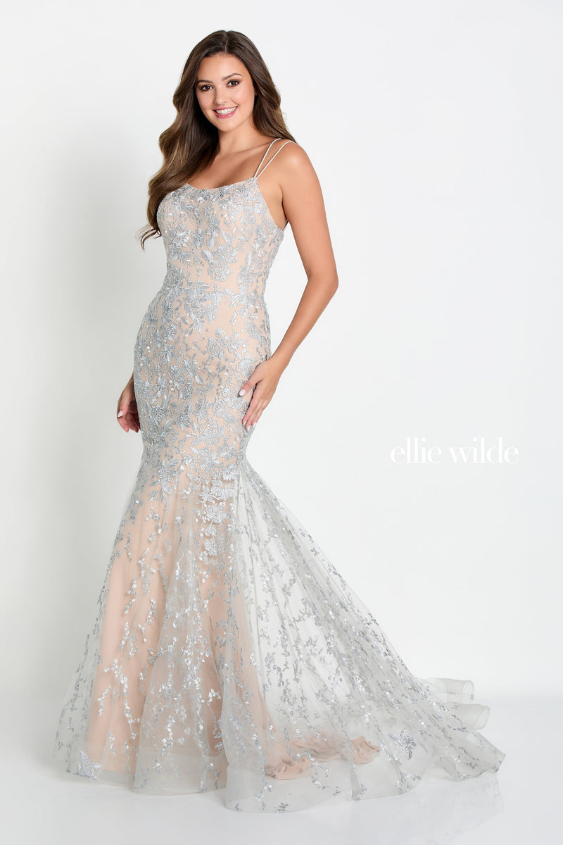 Ellie Wilde EW122032-silver-nude-f