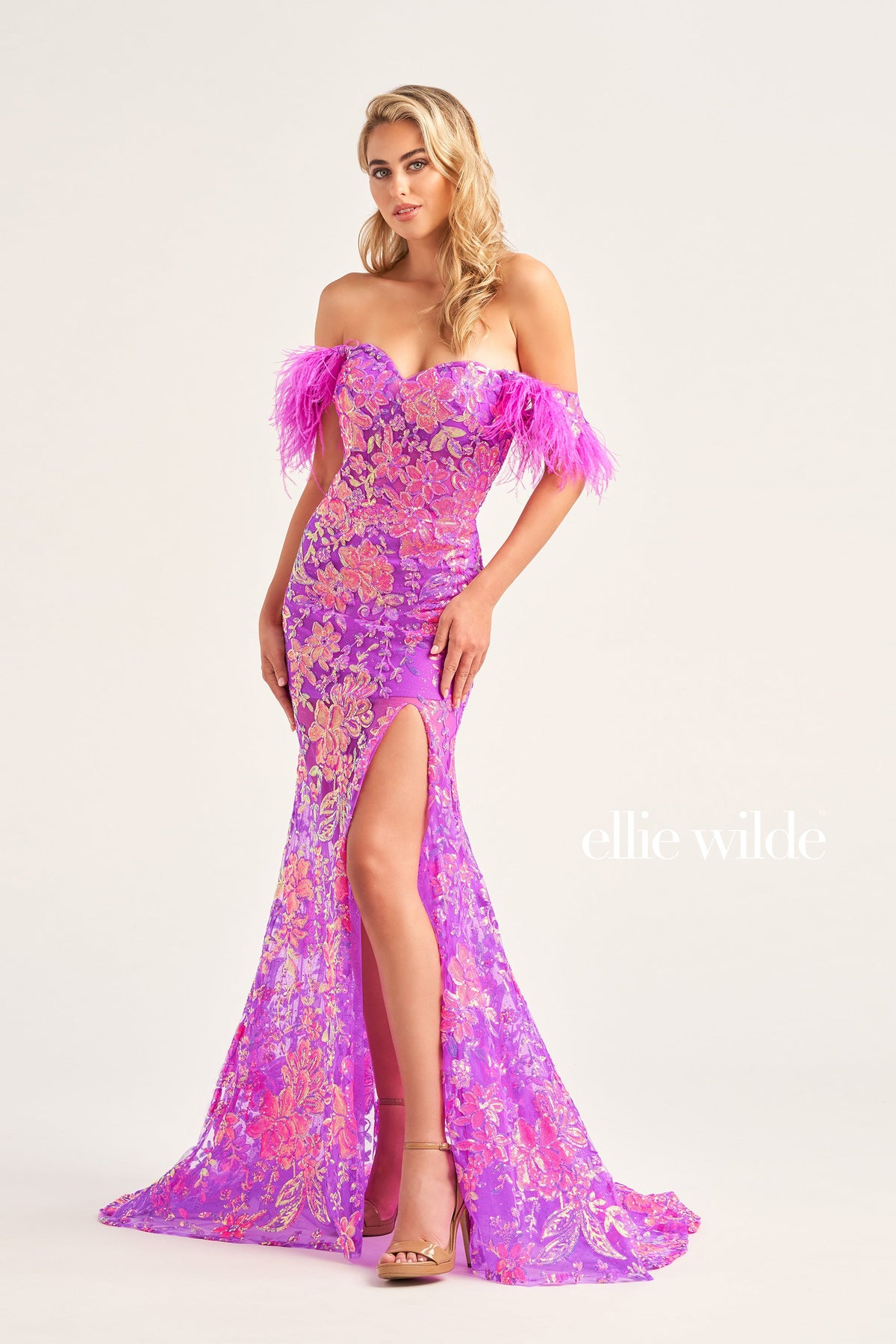 Ellie Wilde EW34034-hot-pink-a