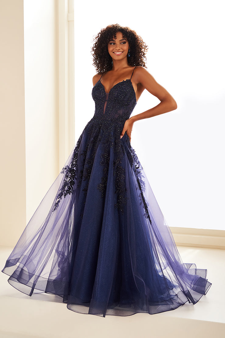 Ellie Wilde EW34036-navy-blue-b