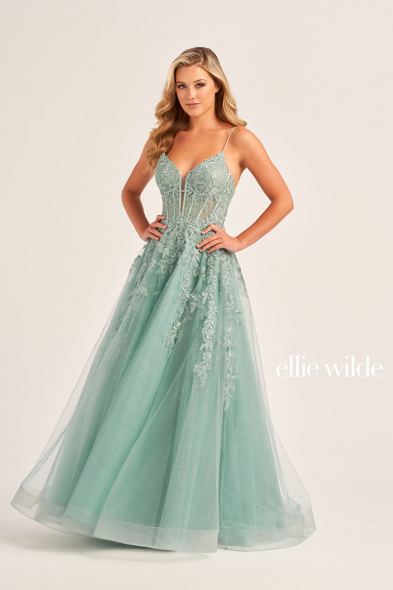 Ellie Wilde EW34036-sage-a