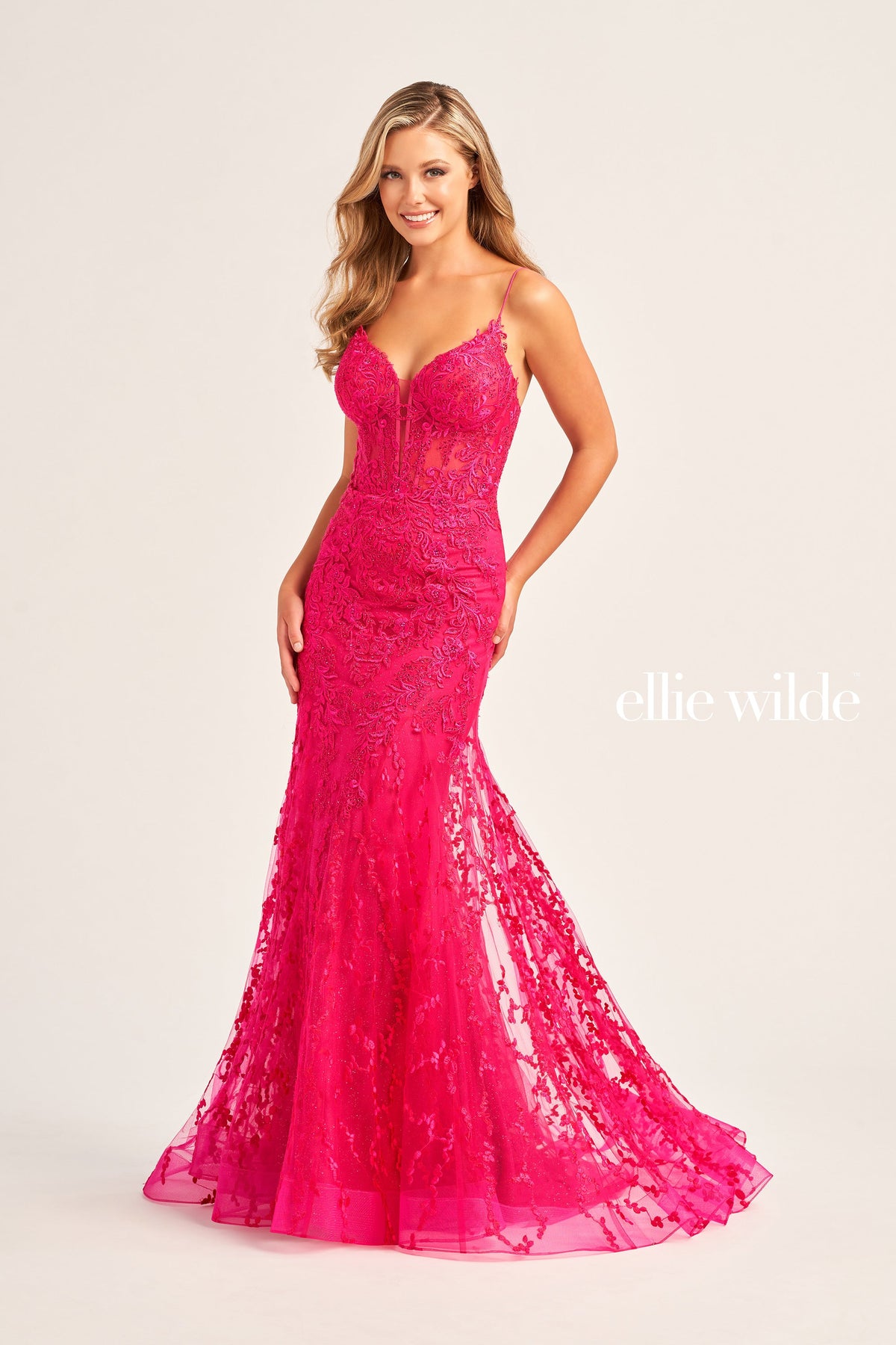 Ellie Wilde EW35010-magenta-a