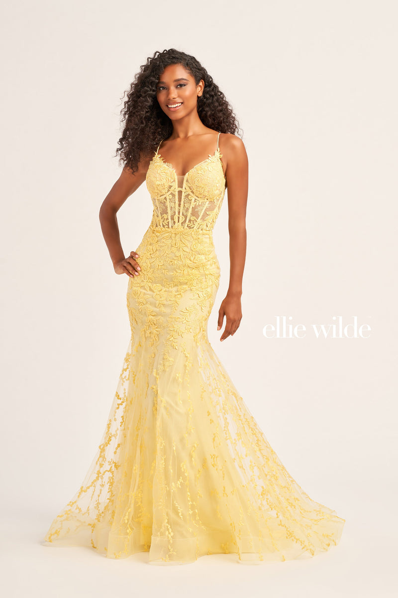 Ellie Wilde EW35010-yellow-a