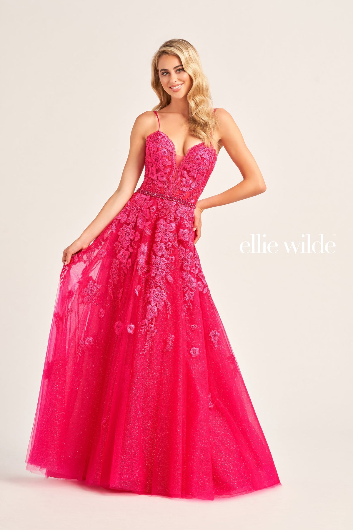 Ellie Wilde EW35016-hot-pink-a