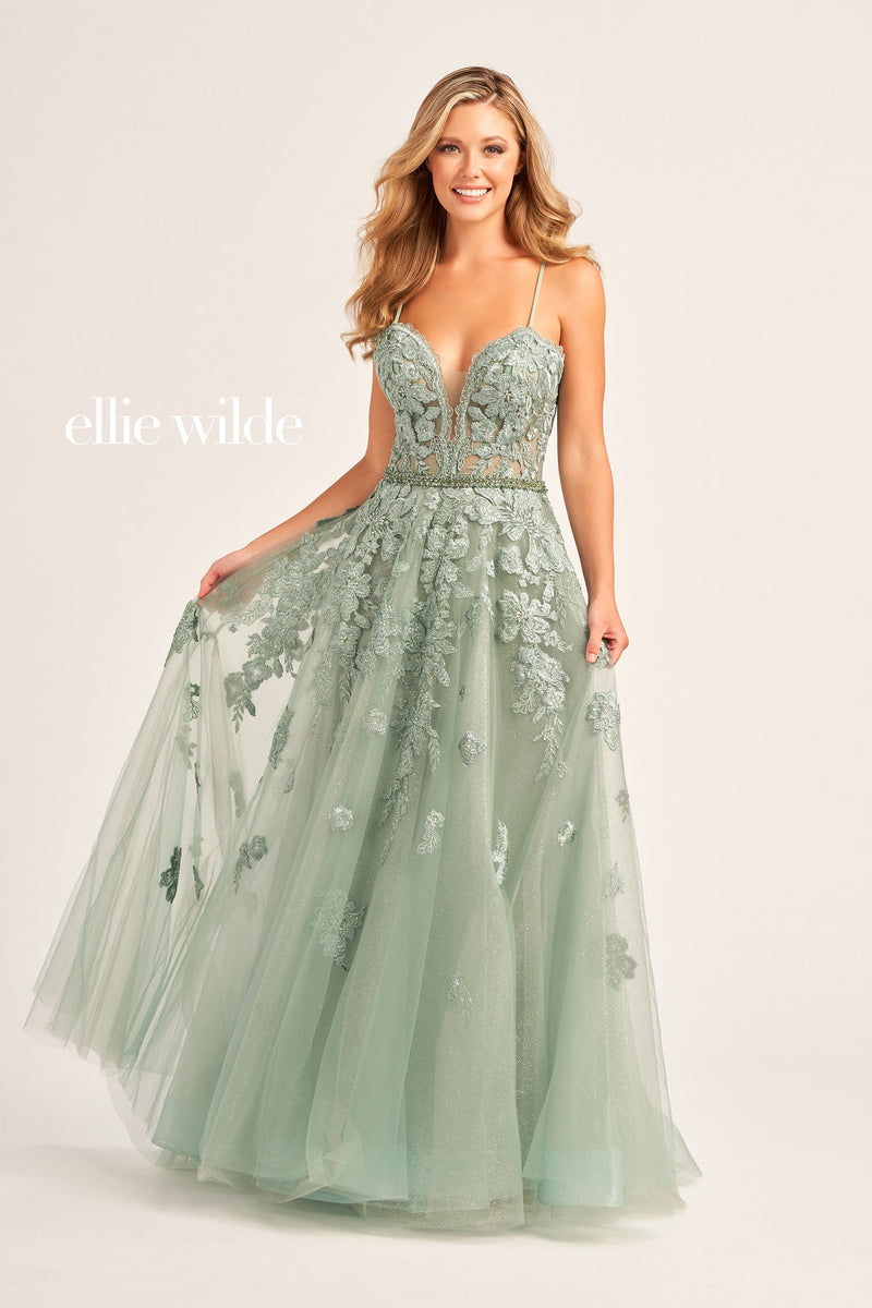 Ellie Wilde EW35016-sage-a