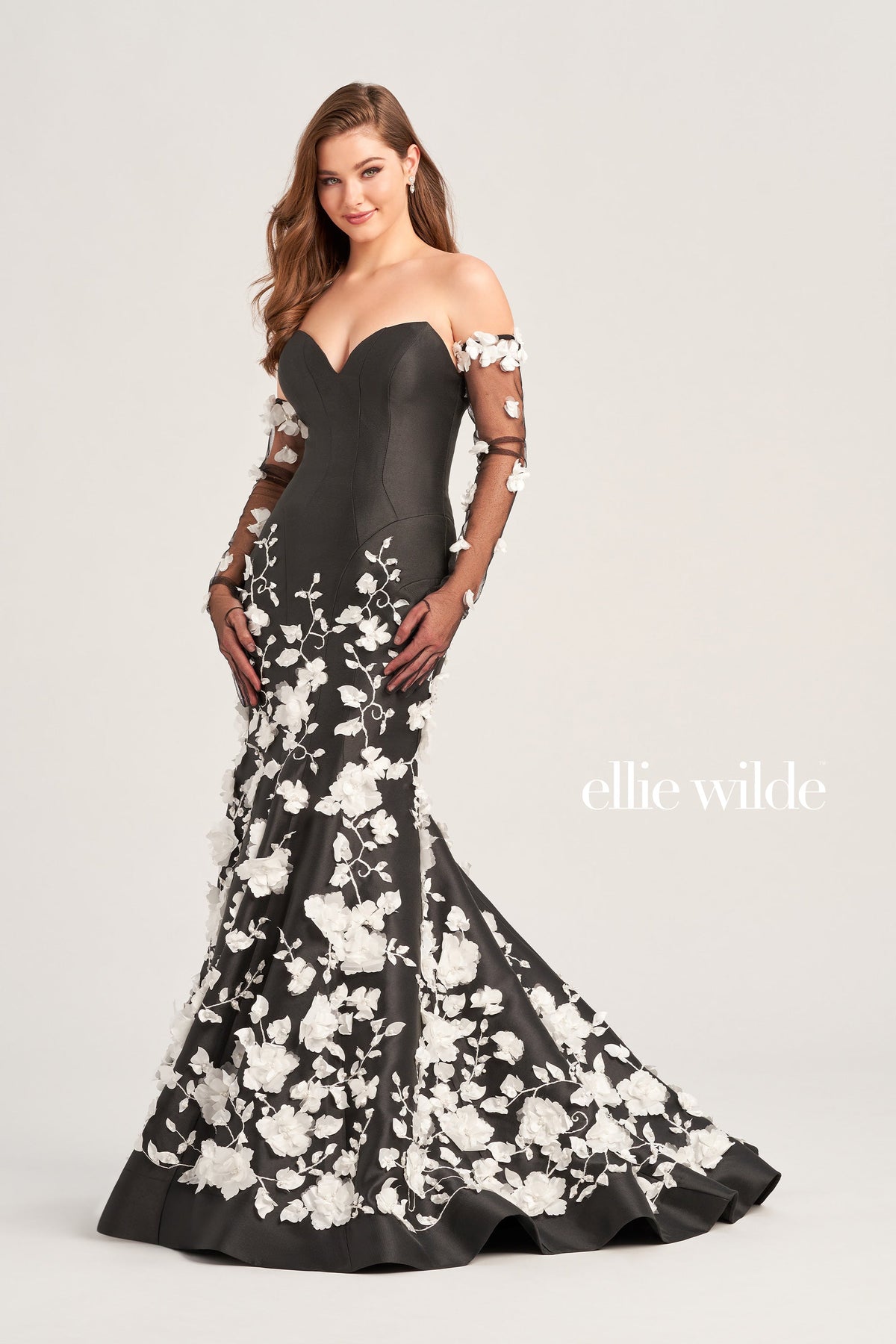 Ellie Wilde EW35036-black-a
