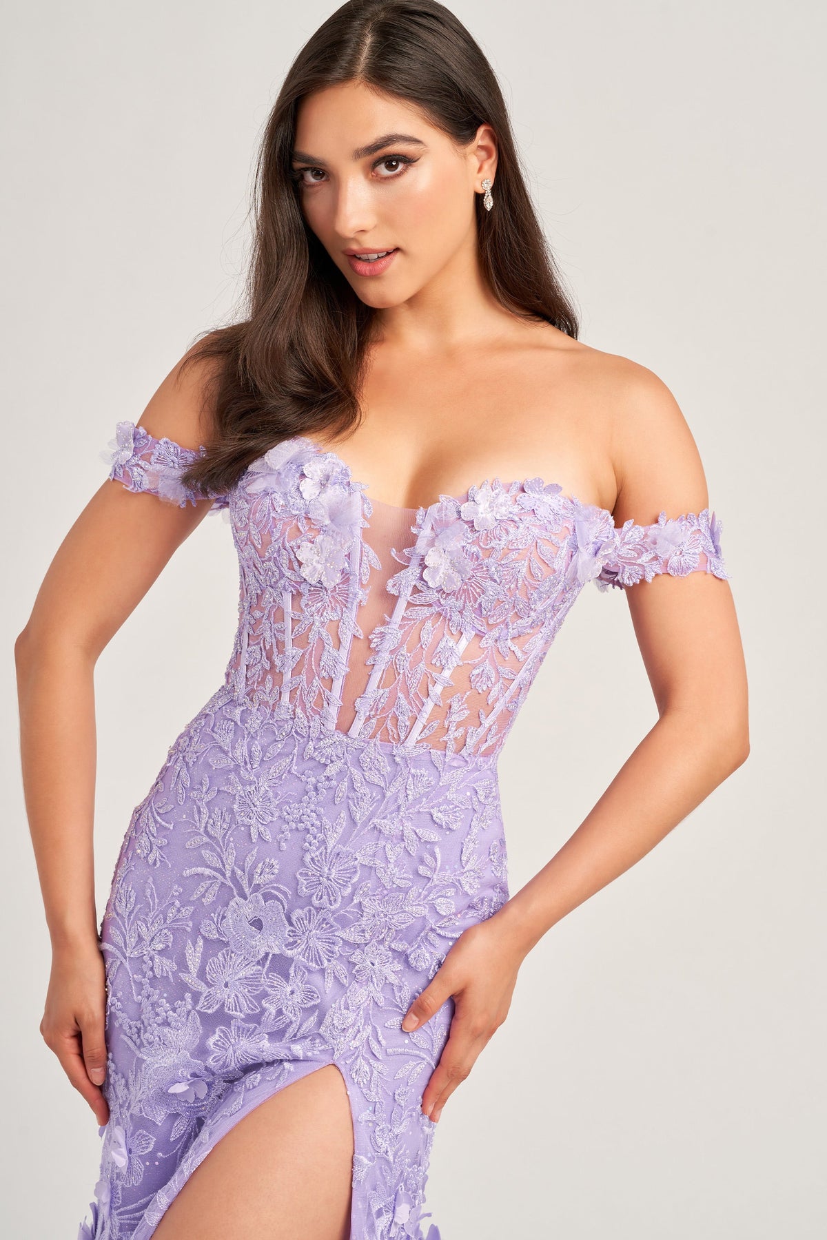 Ellie Wilde EW35054-lilac-c