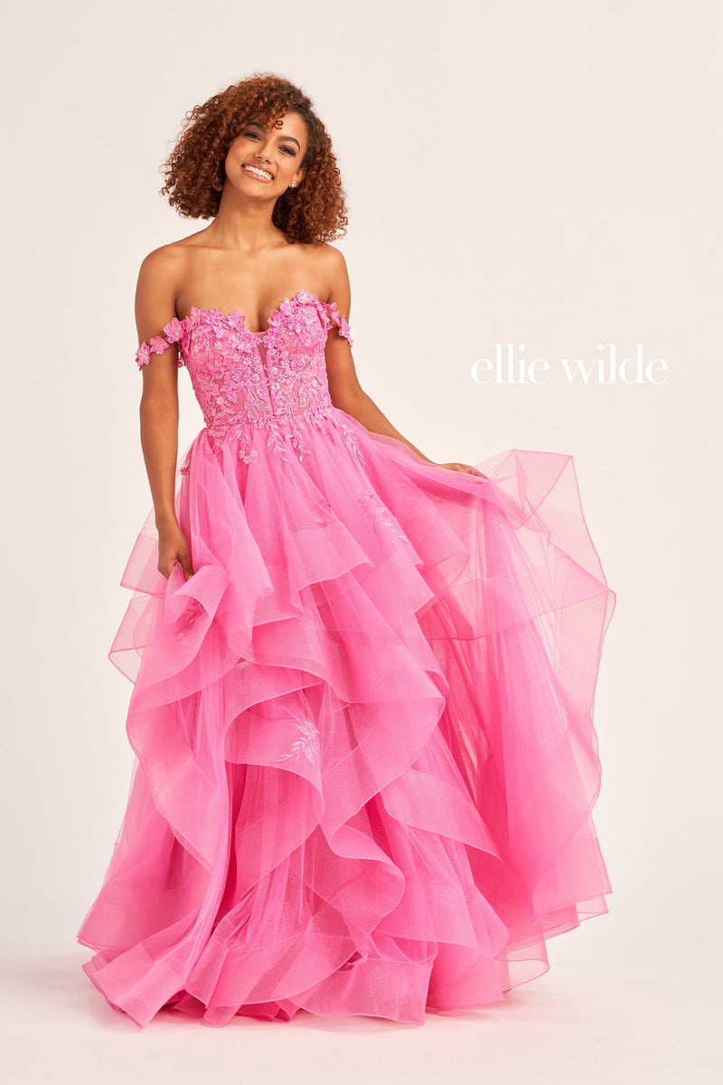 Ellie Wilde EW35084-hot-pink-a