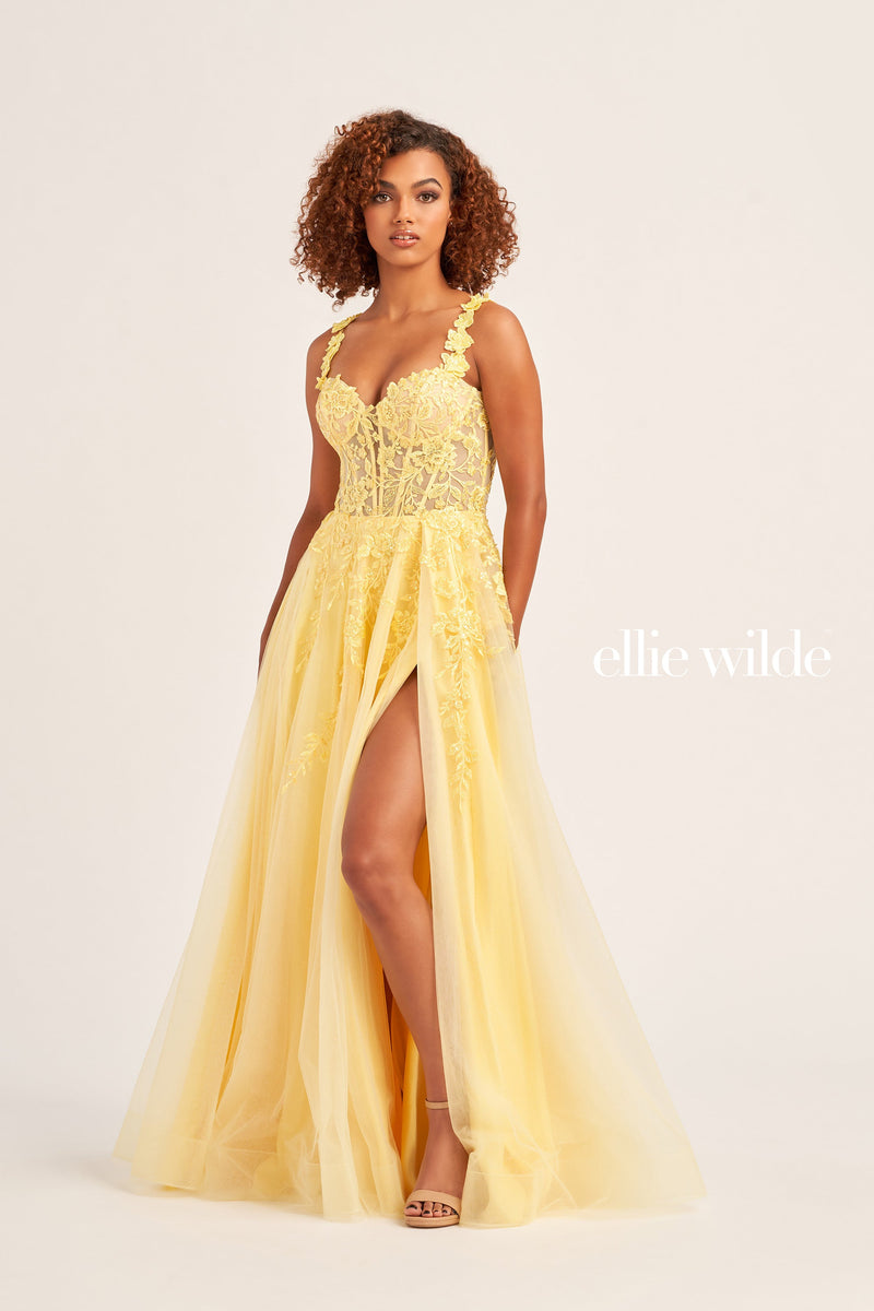 Ellie Wilde EW35101-yellow-a