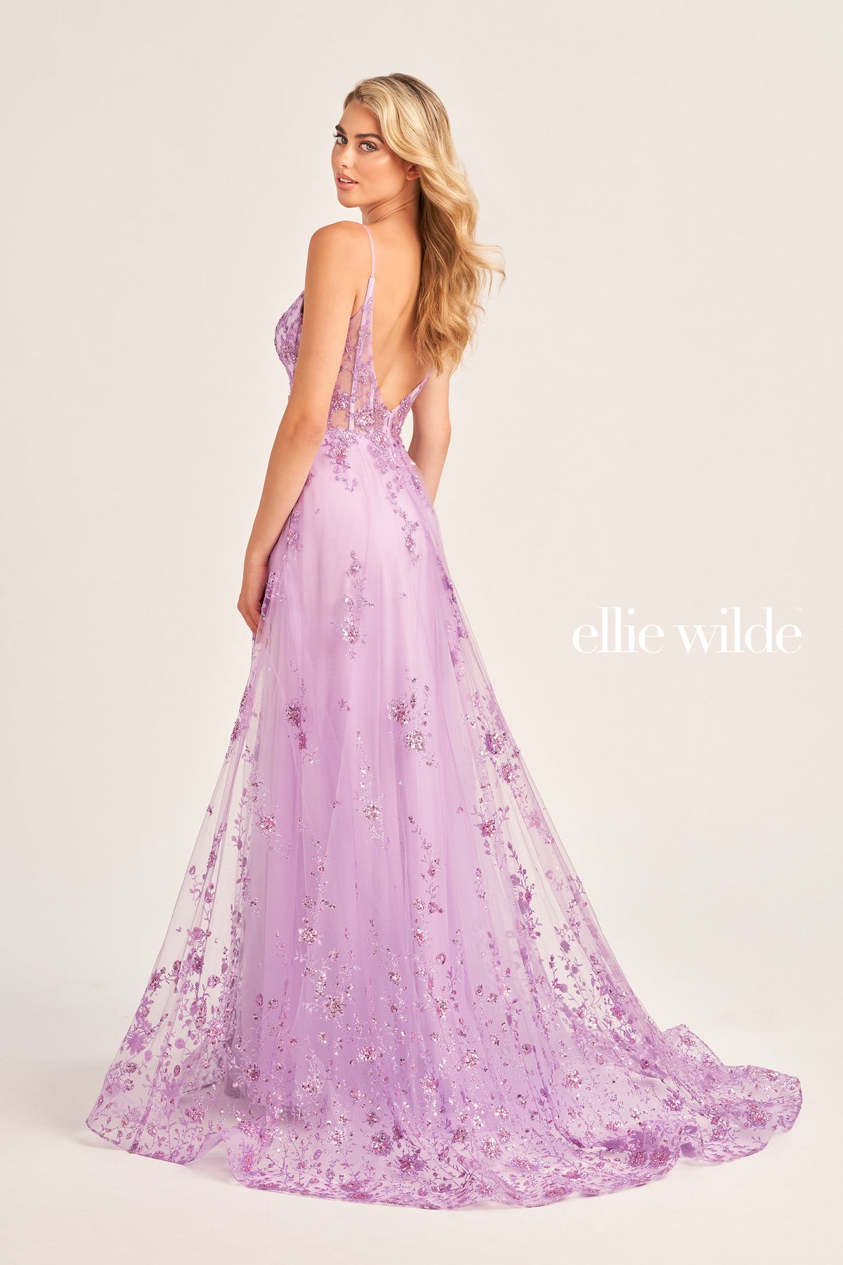 Ellie Wilde EW35105-lilac-a