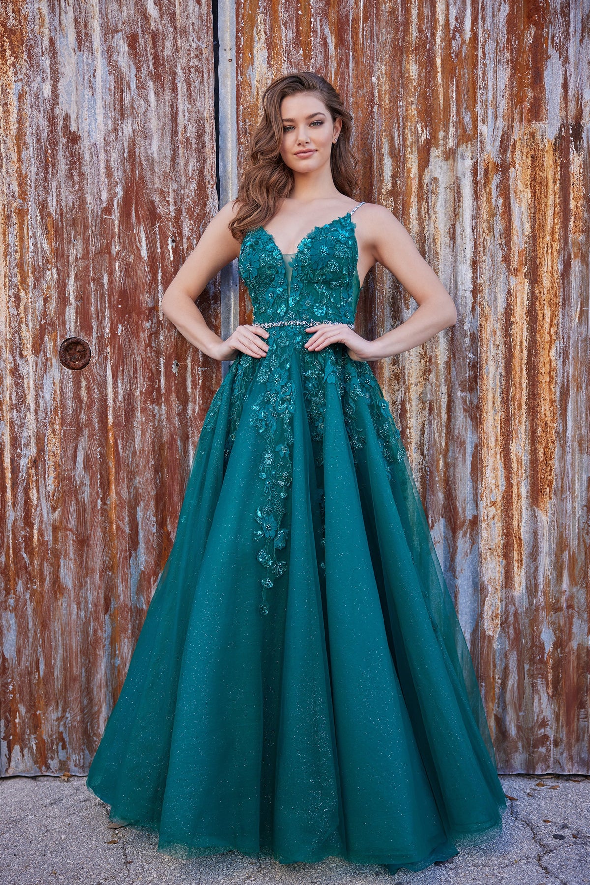 Ellie Wilde EW35113-emerald-a