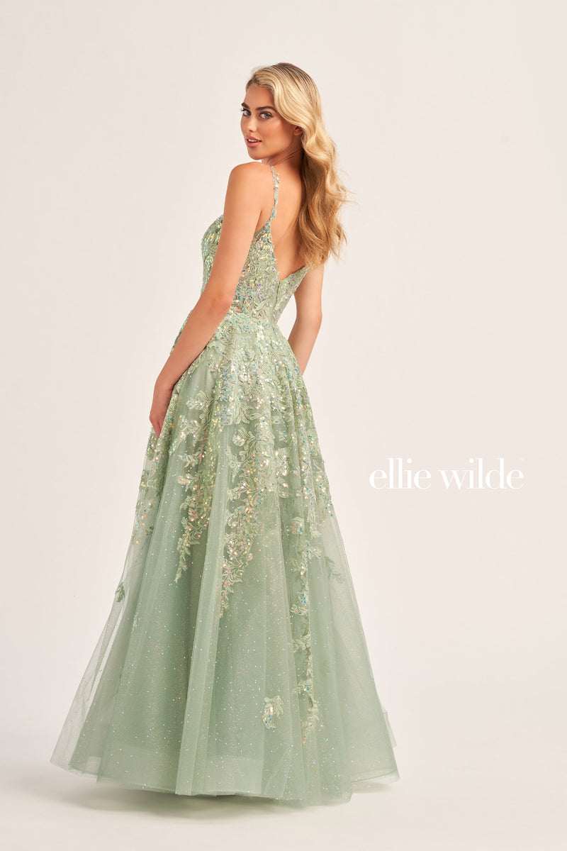 Ellie Wilde EW35114-sage-b