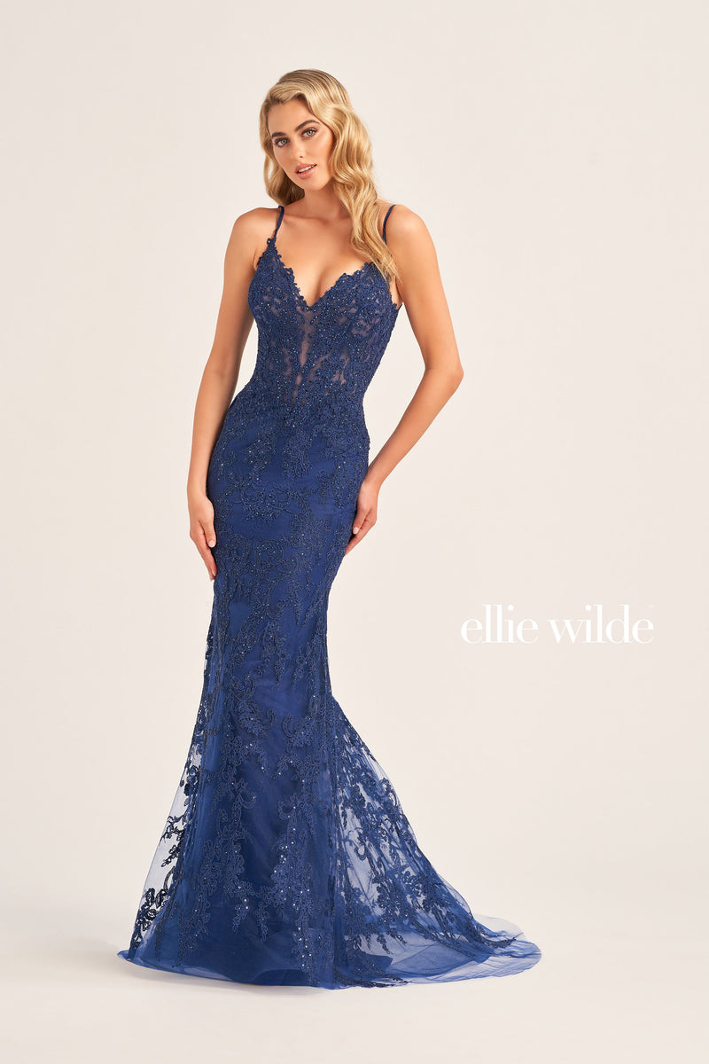 Ellie Wilde EW35115-navy-b