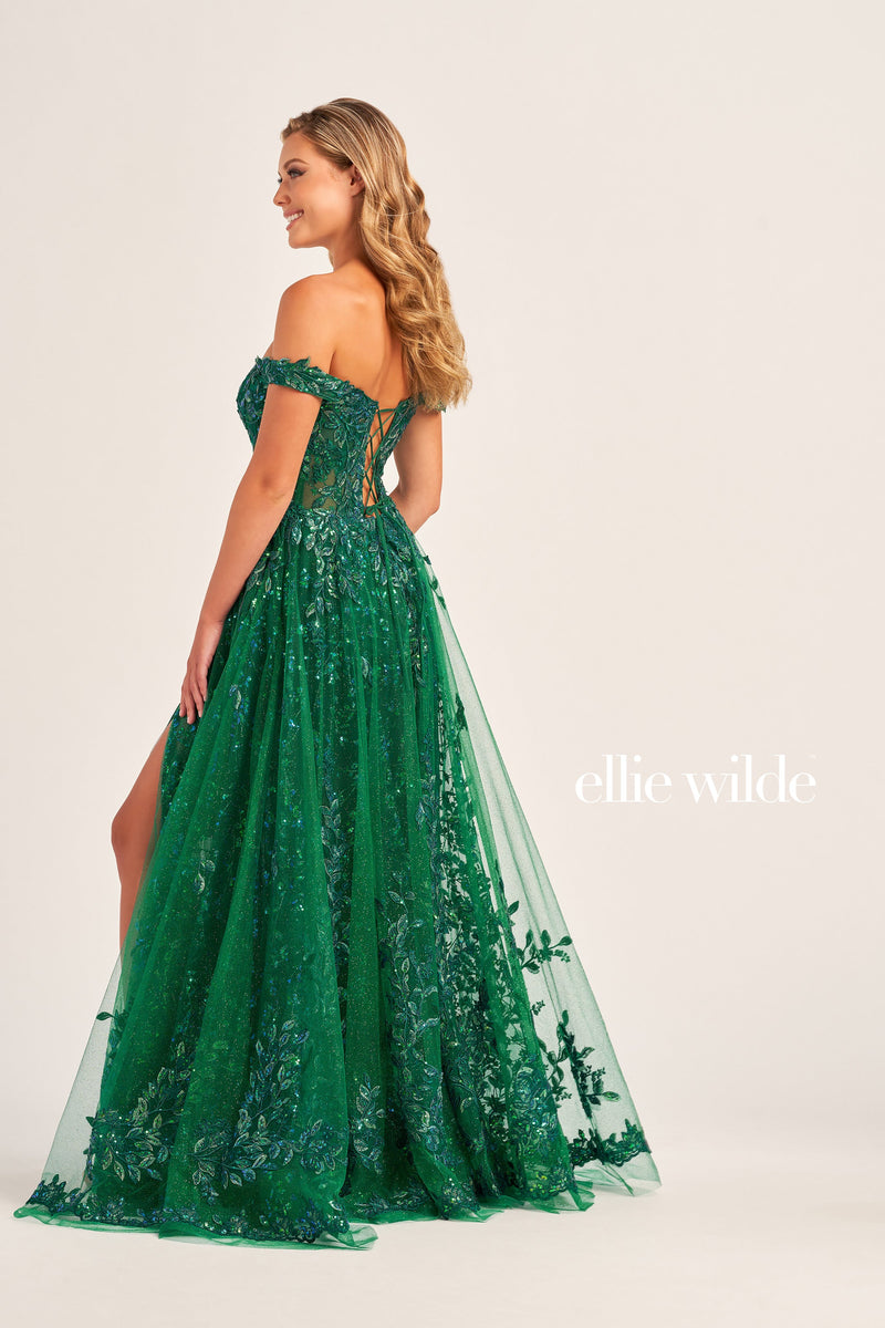 Ellie Wilde EW35116-emerald-b