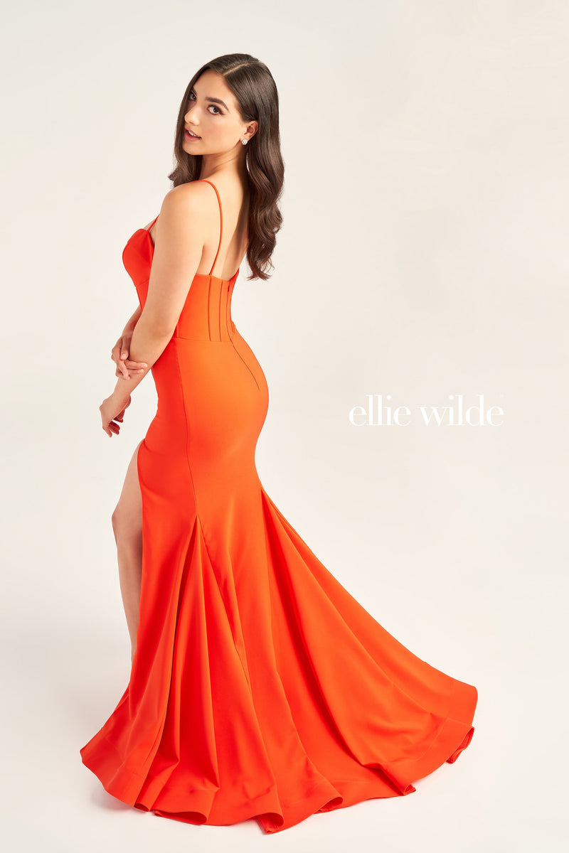 Ellie Wilde EW35214-orange-b