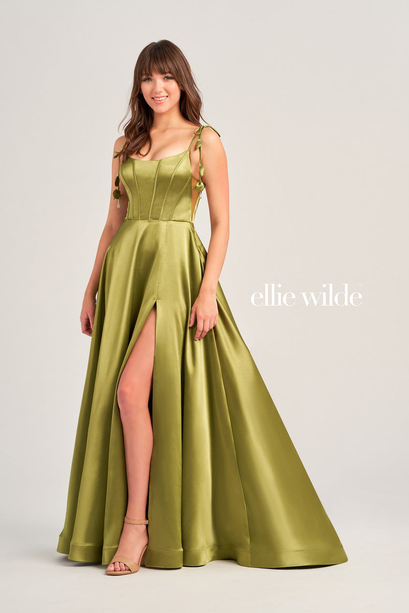 Ellie Wilde EW35215-olive-a