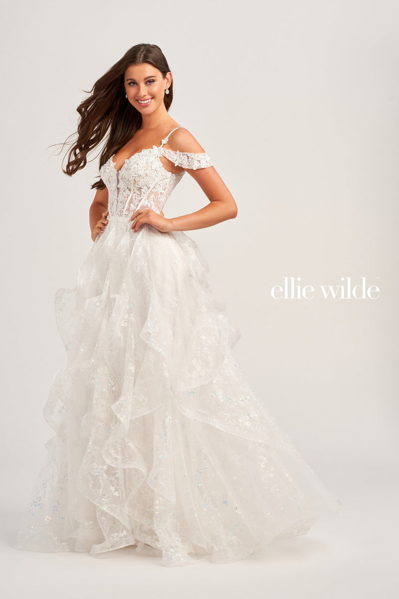 Ellie Wilde EW35218-white-a