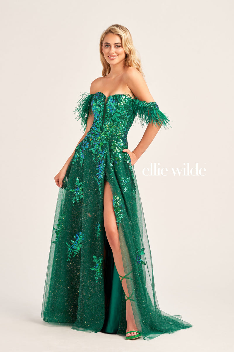 Ellie Wilde EW35220-emerald-a