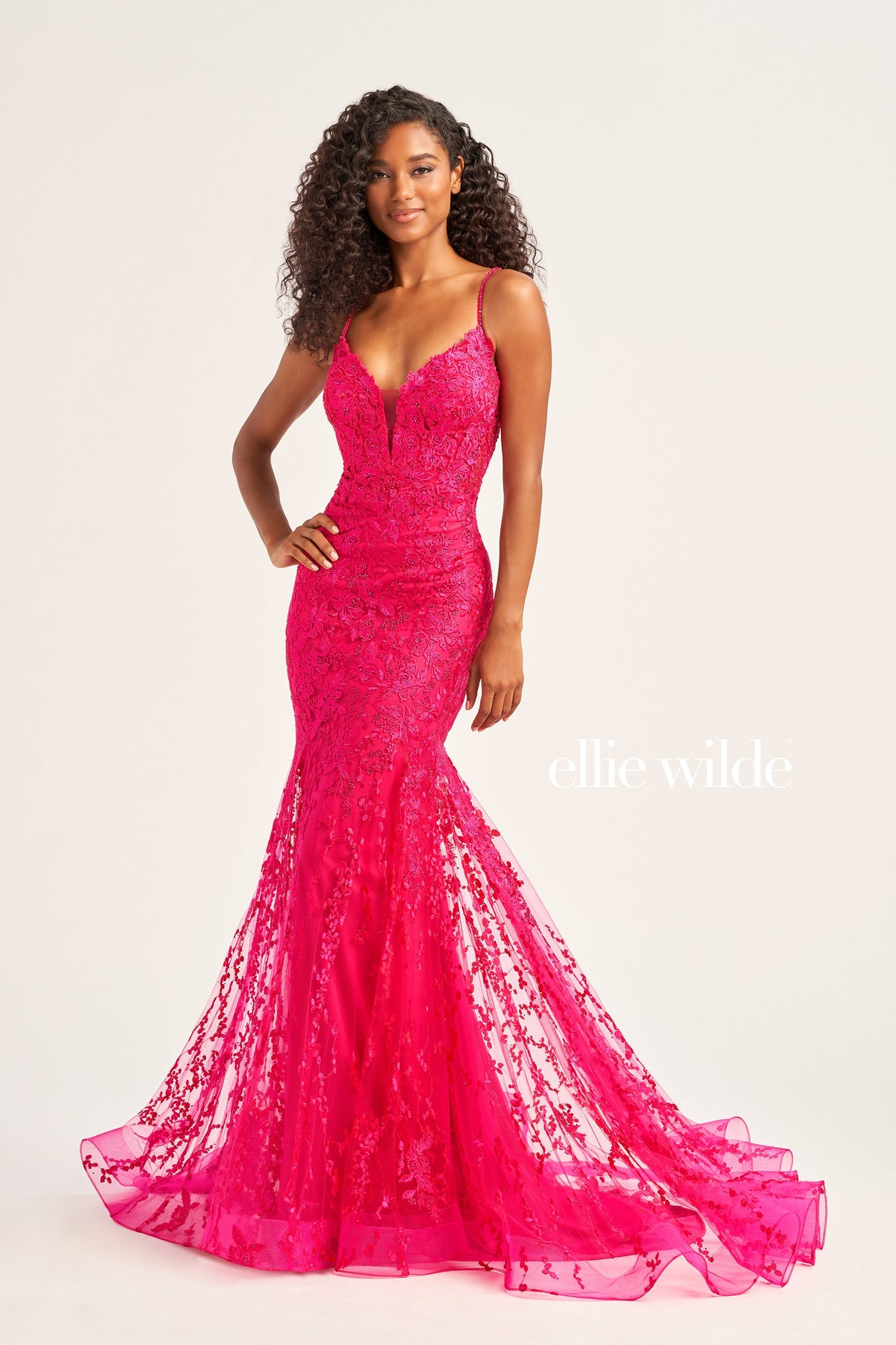 Ellie Wilde EW35220-fuschia-a