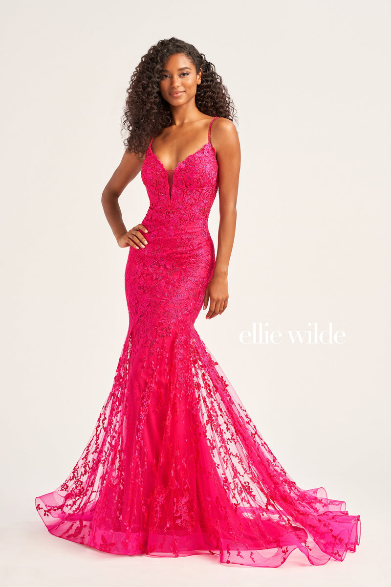 Ellie Wilde EW35220-fuschia-a