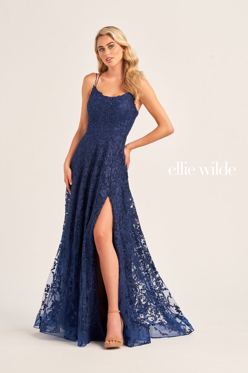 Ellie Wilde EW35222-navy-b