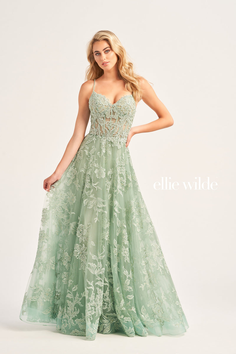 Ellie Wilde EW35226-sage-a