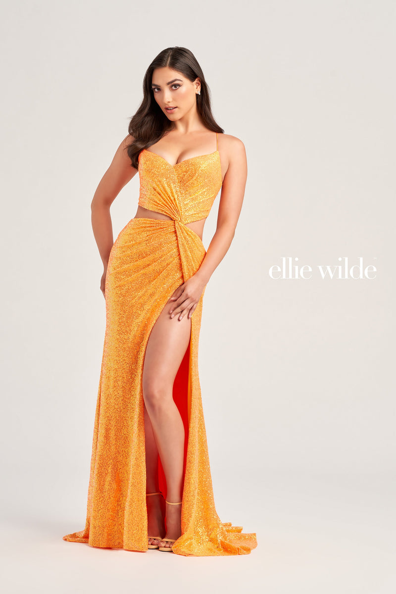 Ellie Wilde EW35234-orange-a