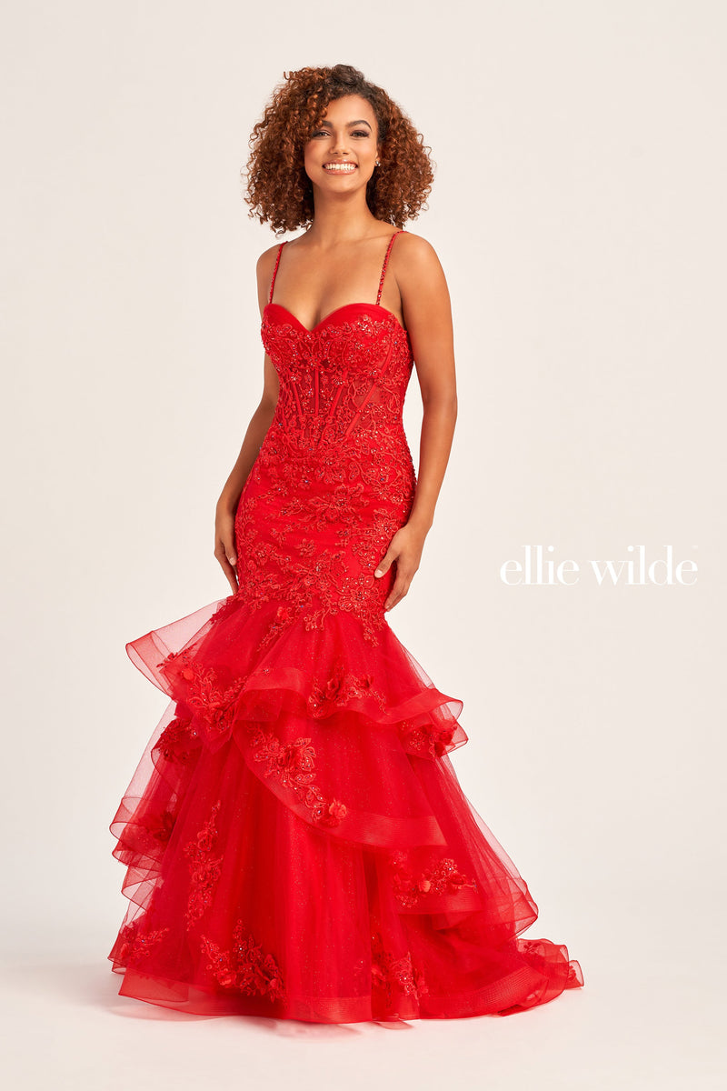 Ellie Wilde EW35239-red-a