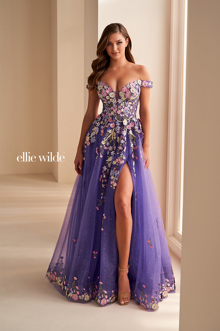 Ellie Wilde EW36215-dark-purple-multi-d