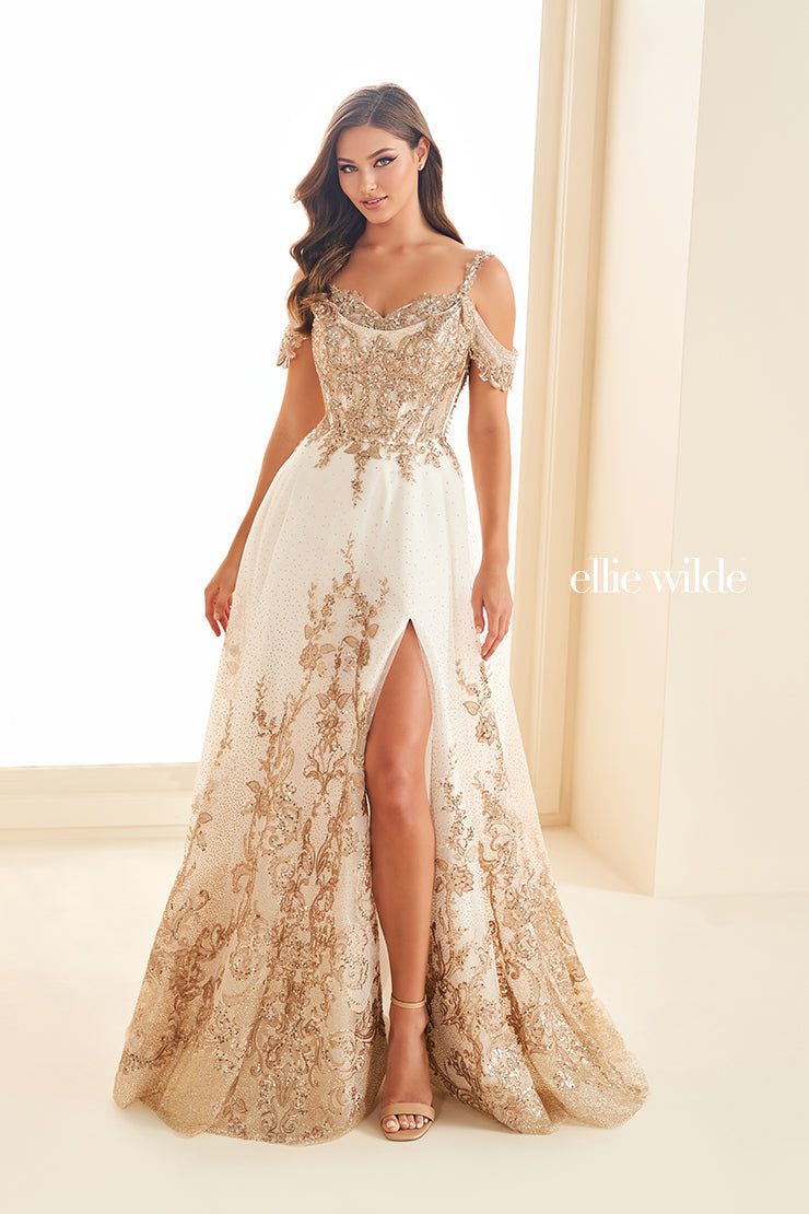 Ellie Wilde EW36220-ivory-gold-a