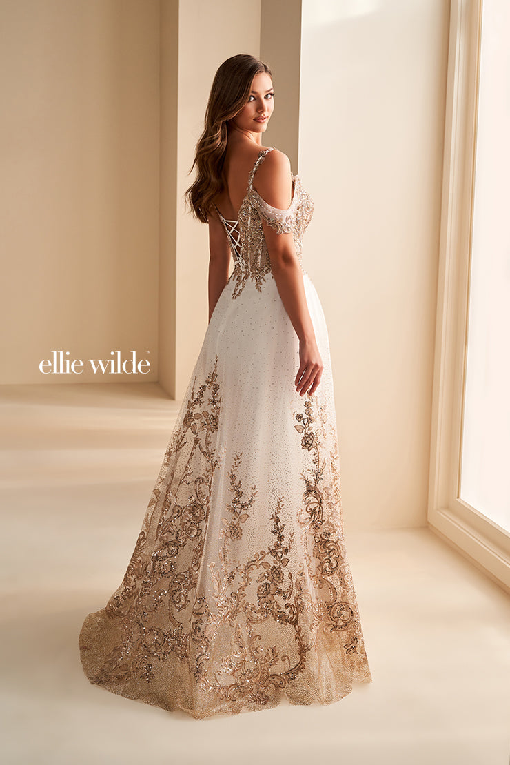 Ellie Wilde EW36220-ivory-gold-e
